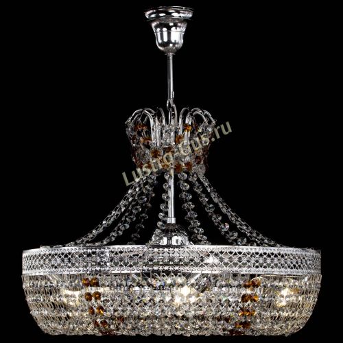 Люстра Венеция Кольцо с подвесом Чайная в Ижевске Гусь Хрустальный