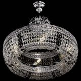 Люстра Венеция Кольцо с подвесом Черная в Ижевске