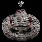 Люстра Венеция Кольцо с подвесом Красная в Ижевске