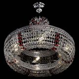 Люстра Венеция Кольцо с подвесом Красная в Ижевске