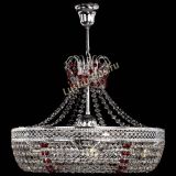 Люстра Венеция Кольцо с подвесом Красная в Ижевске