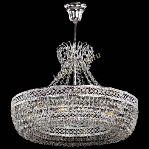 Люстра Венеция Кольцо с подвесом в Ижевске Гусь Хрустальный