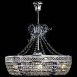 Люстра Венеция Кольцо с подвесом Синяя в Ижевске