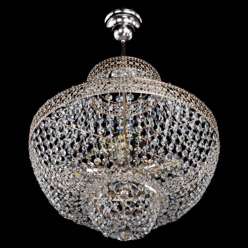 Люстра Венеция Купол №5 конус с подвесом в Ижевске Гусь Хрустальный