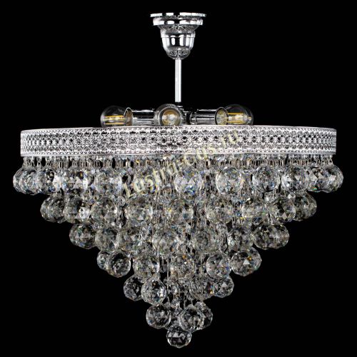 Люстра Венеция Пирамида шар 40 в Ижевске Гусь Хрустальный