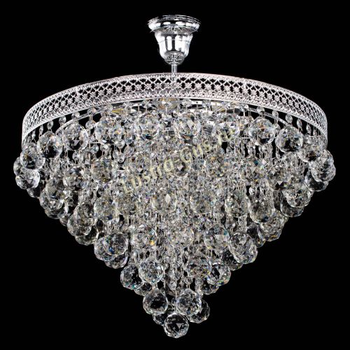 Люстра Венеция Пирамида шар 40 в Ижевске Гусь Хрустальный