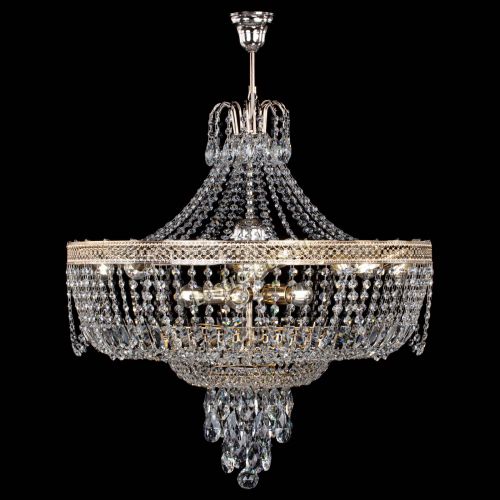 Люстра Венеция Водопад Каскад №13 с подвесом в Ижевске Гусь Хрустальный