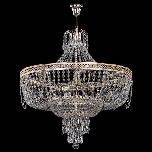 Люстра Венеция Водопад Каскад №13 с подвесом в Ижевске Гусь Хрустальный