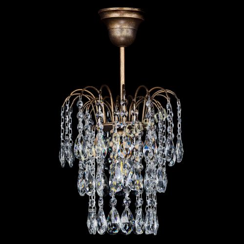 Люстра Весна журавлик под бронзу в Ижевске Гусь Хрустальный