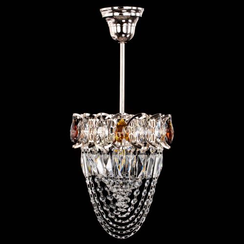 Люстра Водоворот №1 мини с подвесом чайная в Ижевске Гусь Хрустальный