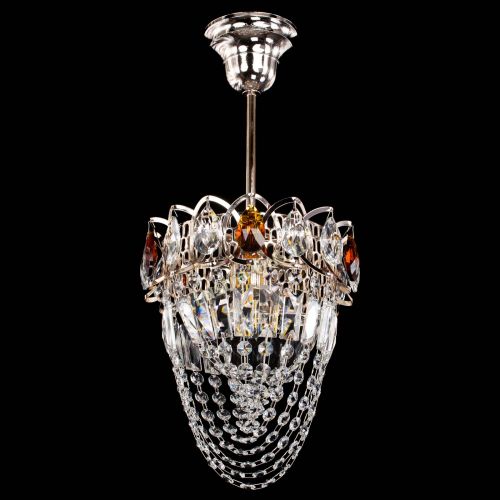 Люстра Водоворот №1 мини с подвесом чайная в Ижевске Гусь Хрустальный