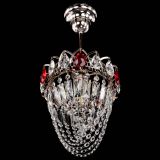 Люстра Водоворот №1 мини с подвесом красная в Ижевске