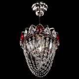 Люстра Водоворот №1 мини с подвесом красная в Ижевске