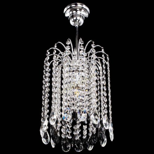 Люстра Зима капель журавлик черная в Ижевске Гусь Хрустальный