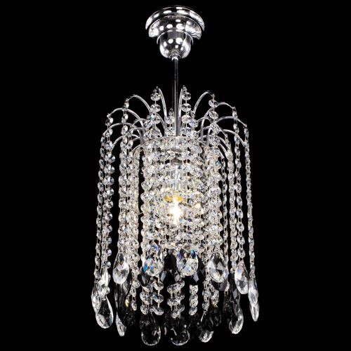 Люстра Зима капель журавлик черная в Ижевске Гусь Хрустальный