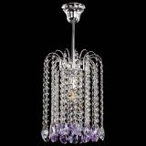 Люстра Зима капель журавлик фиолетовая в Ижевске