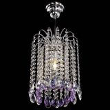 Люстра Зима капель журавлик фиолетовая в Ижевске