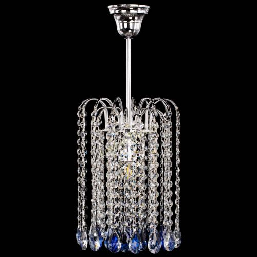 Люстра Зима капель журавлик синяя в Ижевске Гусь Хрустальный