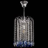 Люстра Зима капель журавлик синяя в Ижевске