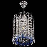 Люстра Зима капель журавлик синяя в Ижевске