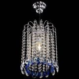 Люстра Зима капель журавлик синяя в Ижевске