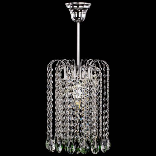 Люстра Зима капель журавлик зеленая в Ижевске Гусь Хрустальный