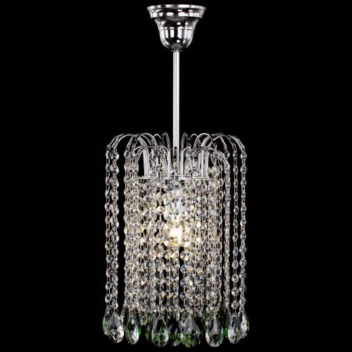 Люстра Зима капель журавлик зеленая в Ижевске Гусь Хрустальный