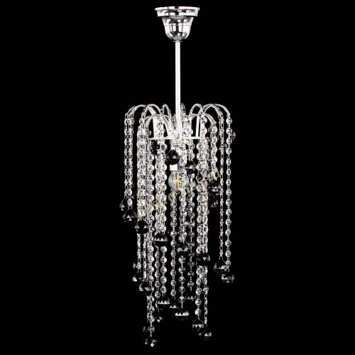 Люстра Зима каскад шар 30 черная в Ижевске Люстра Зима каскад шар 30 черная в Ижевске