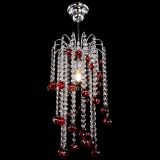 Люстра Зима каскад шар 30 красная в Ижевске