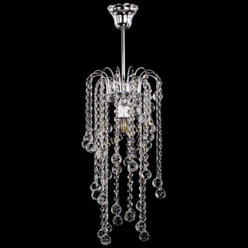 Люстра Зима каскад шар 30 в Ижевске Гусь Хрустальный