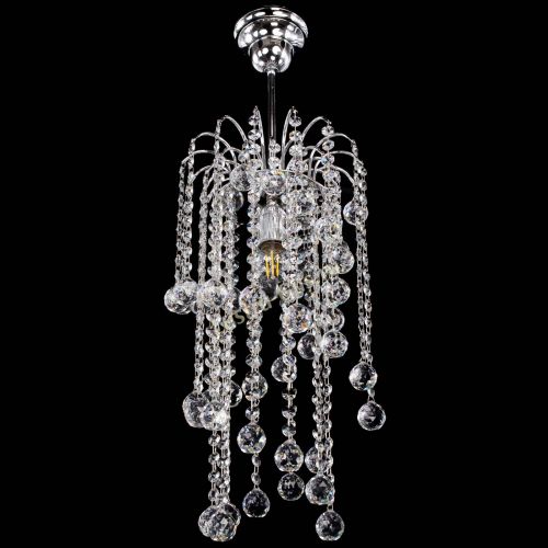 Люстра Зима каскад шар 30 в Ижевске Гусь Хрустальный