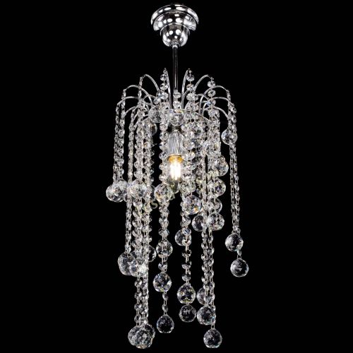 Люстра Зима каскад шар 30 в Ижевске Гусь Хрустальный