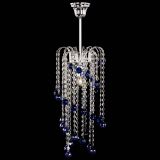 Люстра Зима каскад шар 30 синяя в Ижевске