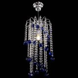 Люстра Зима каскад шар 30 синяя в Ижевске