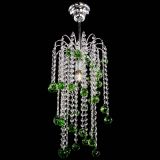 Люстра Зима каскад шар 30 зеленая в Ижевске