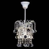 Люстра Зима шар черная (белая патина)  в Ижевске