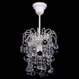 Люстра Зима шар черная (белая патина)  в Ижевске