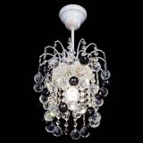 Люстра Зима шар черная (белая патина)  в Ижевске