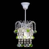 Люстра Зима шар зеленая (белая патина) в Ижевске Люстра Зима шар зеленая (белая патина) в Ижевске