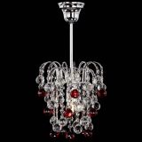 Люстра Зима шар красная в Ижевске