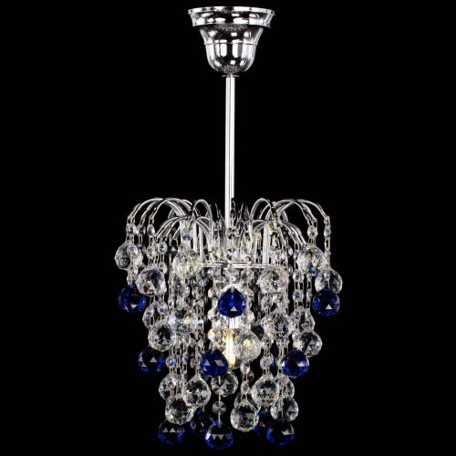 Люстра Зима шар синяя в Ижевске Гусь Хрустальный