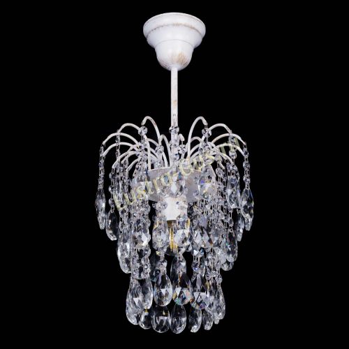 Люстра Зима шар белая в Ижевске Гусь Хрустальный