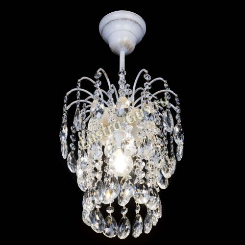Люстра Зима шар белая в Ижевске Гусь Хрустальный
