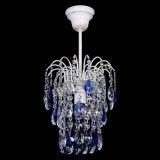 Люстра Зима журавлик синяя (белая патина) в Ижевске