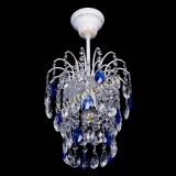 Люстра Зима журавлик синяя (белая патина) в Ижевске