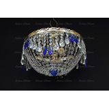 Люстра Анжелика журавлик синяя в Ижевске