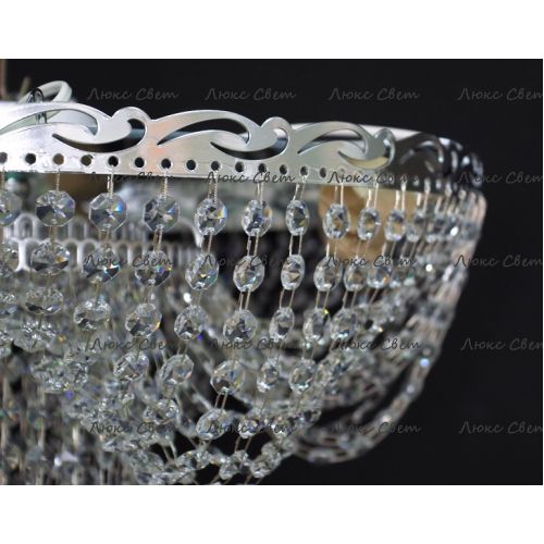Люстра Анжелика Волна  в Ижевске Гусь Хрустальный