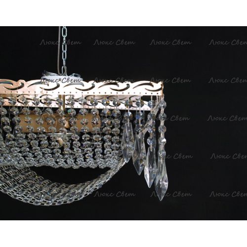 Люстра Квадрат Перо в Ижевске Гусь Хрустальный