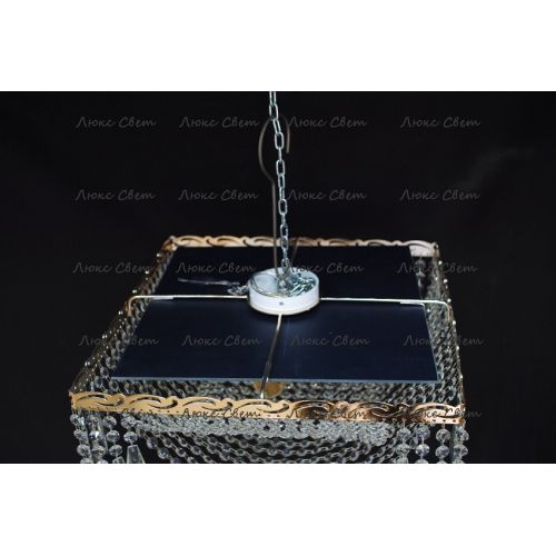 Люстра Квадрат Перо в Ижевске Гусь Хрустальный