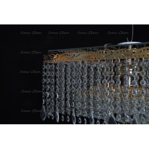 Люстра Квадрат гамма дубик длинная в Ижевске Гусь Хрустальный